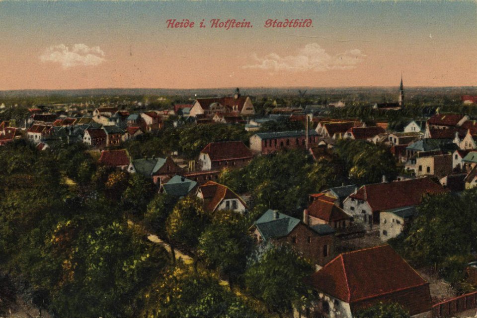 Heide (Holst.), Schleswig-Holstein - Stadtbild (Zeno Ansichtskarten)