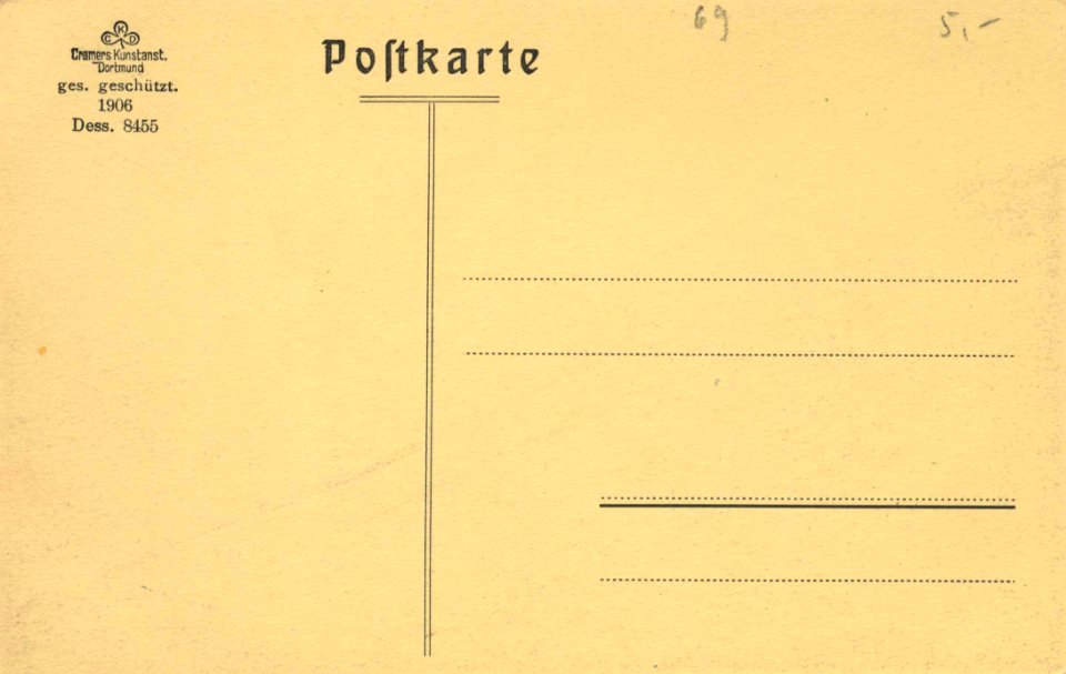 Heidelberg, Baden-Württemberg - Blick von der Schlossterrasse (back) (Zeno Ansichtskarten)