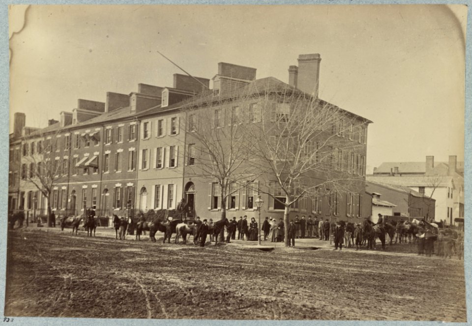 Headquarters of Gen. M. D. Hardin, Washington, D.C., April, 1865 LCCN2013651875
