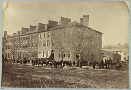 Headquarters of Gen. M. D. Hardin, Washington, D.C., April, 1865 LCCN2013651875 photo