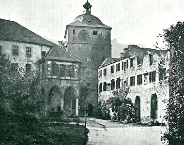 Heidelberger Schlosshof (Karl Lange) 1895