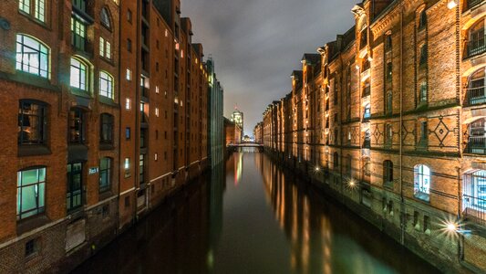 Travel building speicherstadt