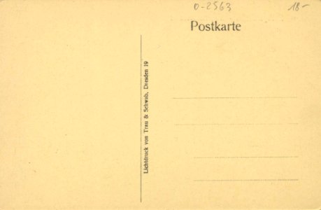 Heiligendamm, Mecklenburg-Vorpommern - Burg Hohenzollern (back) (Zeno Ansichtskarten)