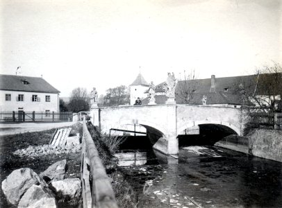 Heiligenkreuz - Giuliani Brücke um 1895 photo