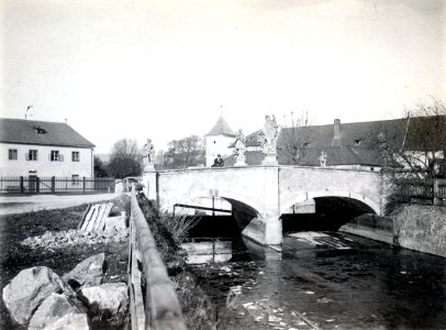 Heiligenkreuz - Giuliani Brücke um 1895