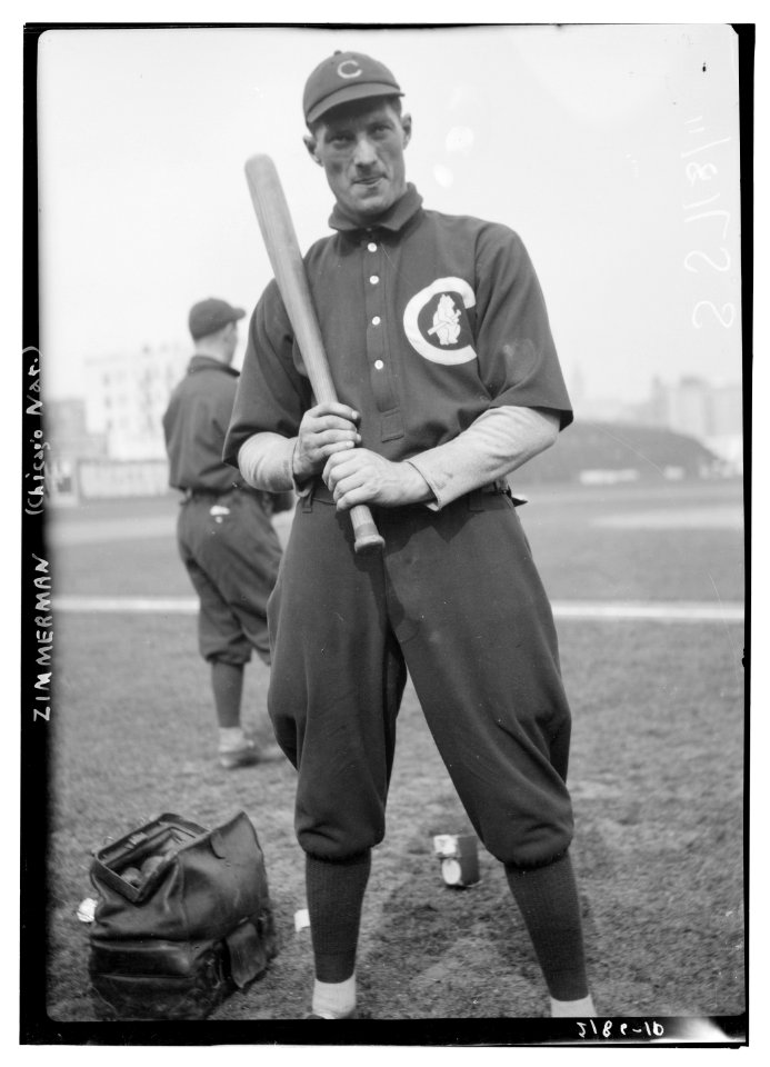 Heinie Zimmerman, Chicago NL (baseball) LCCN2014719442