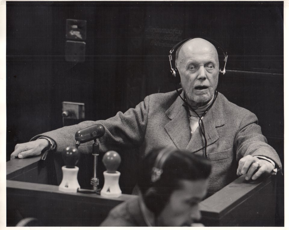 Heinrich Lammers, witness in the Judges' Trial