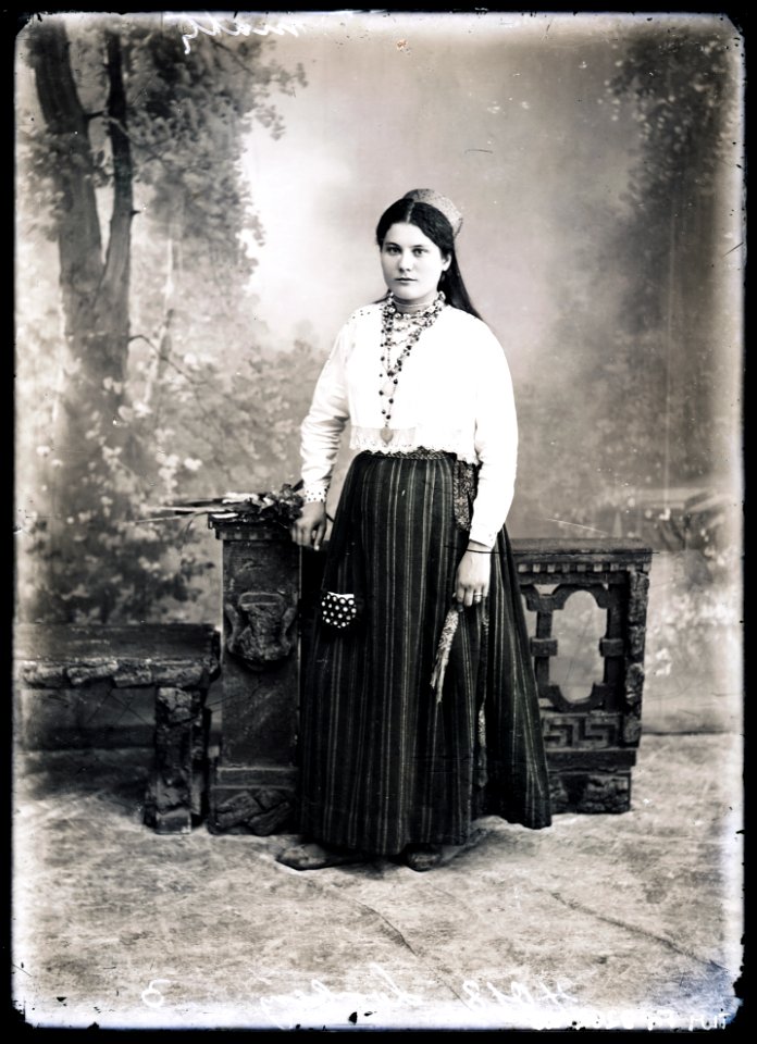 Heinrich Tiidermann - Põhja-Eesti riietes neiu