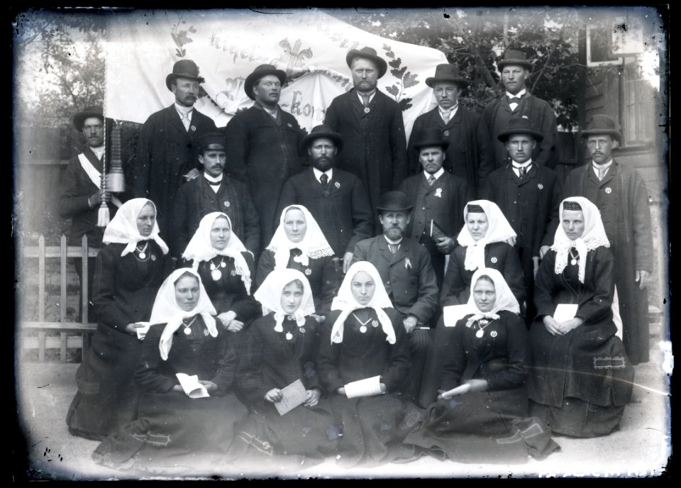 Heinrich Tiidermann - Tarvaste segakoor Viljandimaalt Tallinna laulupeol 1896. aastal