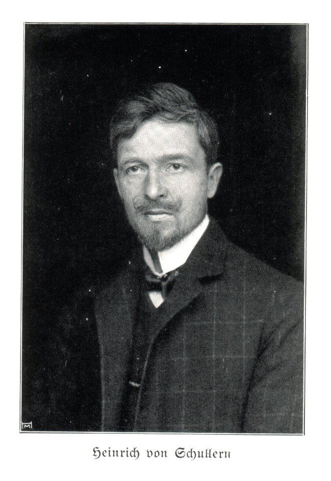 Heinrich v. Schullern um ca. 1900