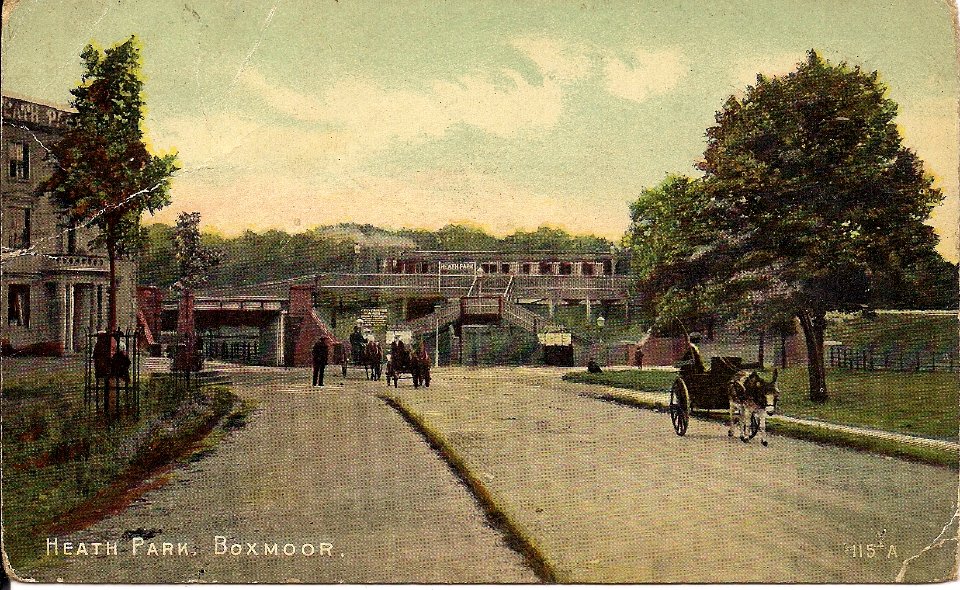 Heath Park Halt railway station
