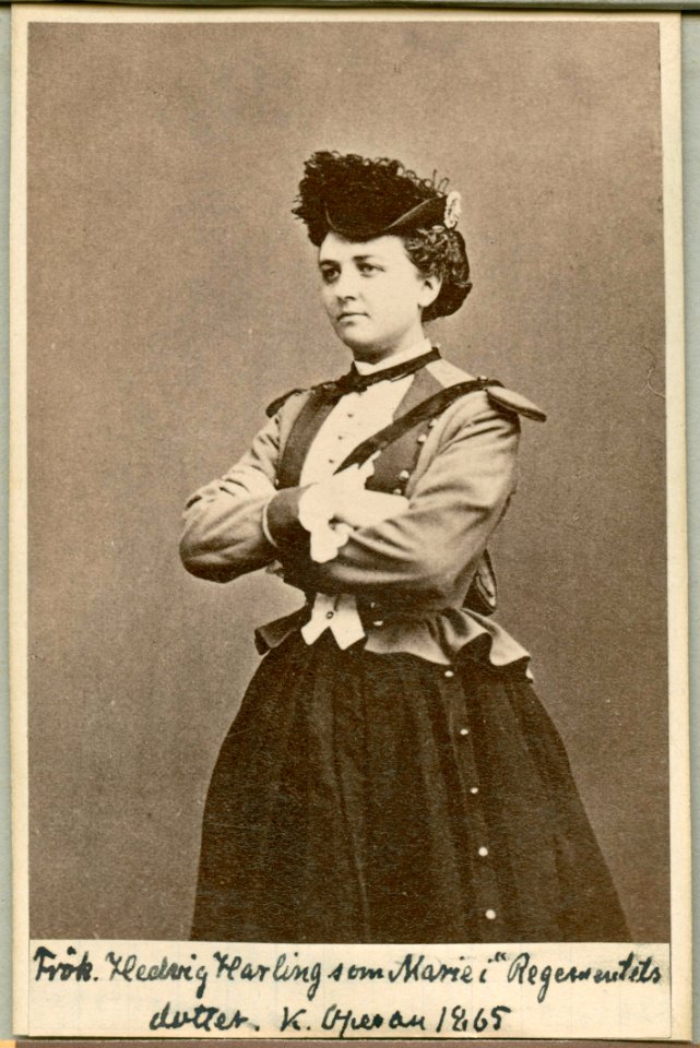 Hedvig Harling, rollporträtt - SMV - H9 058