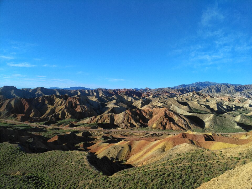 Zhangye colorful danxia danxia landform
