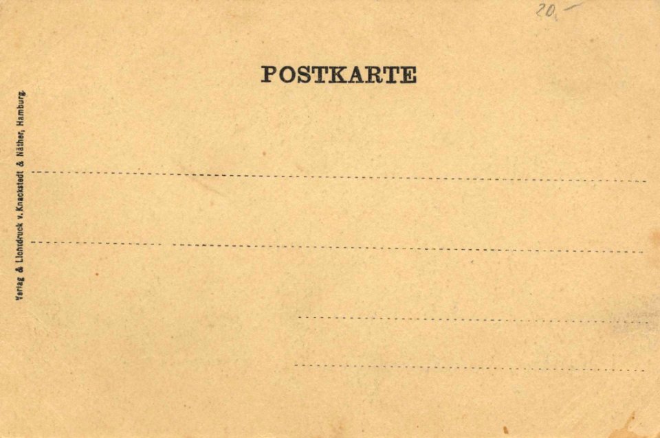 Heide (Holst.), Schleswig-Holstein - Claus Groths Geburtshaus (back) (Zeno Ansichtskarten)