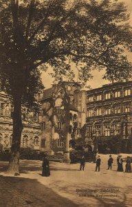 Heidelberg, Baden-Württemberg - Blick vom Ruprechtsbau (Zeno Ansichtskarten)