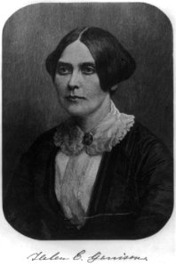 Helen (Benson) Garrison, bust portrait, facing left. Mrs. William Lloyd Garrison LCCN2006680045