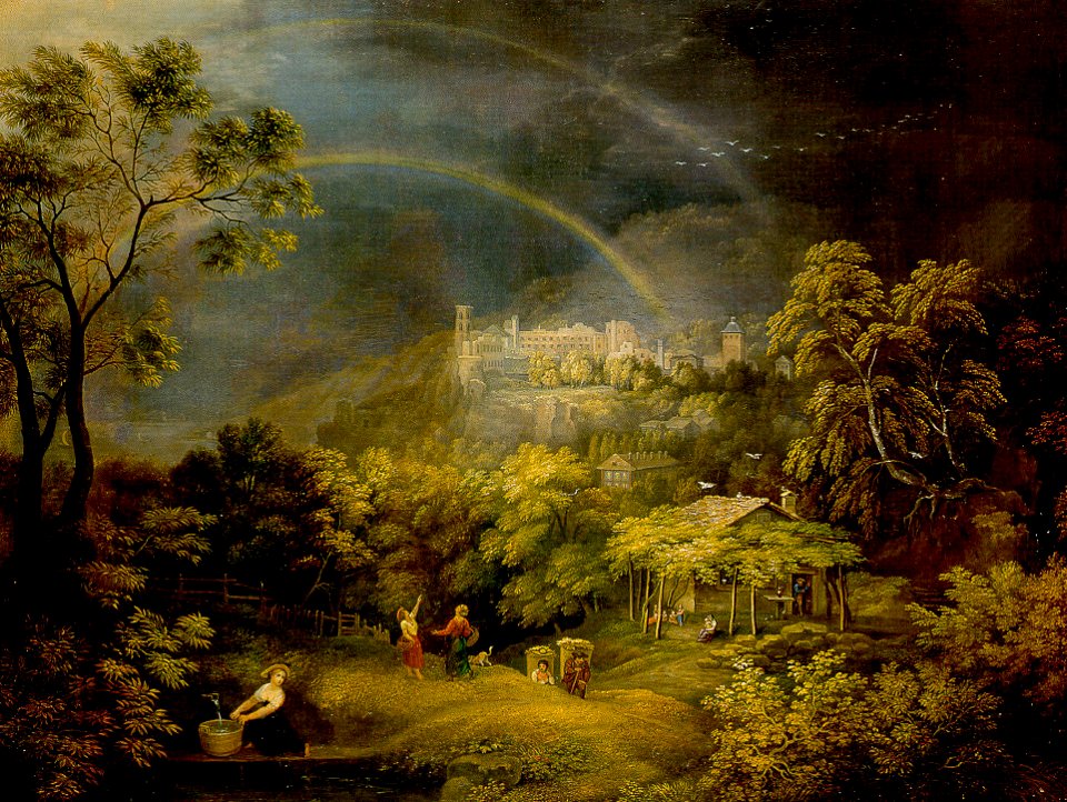 Heidelberger Schloss von George Augustus Wallis 1812