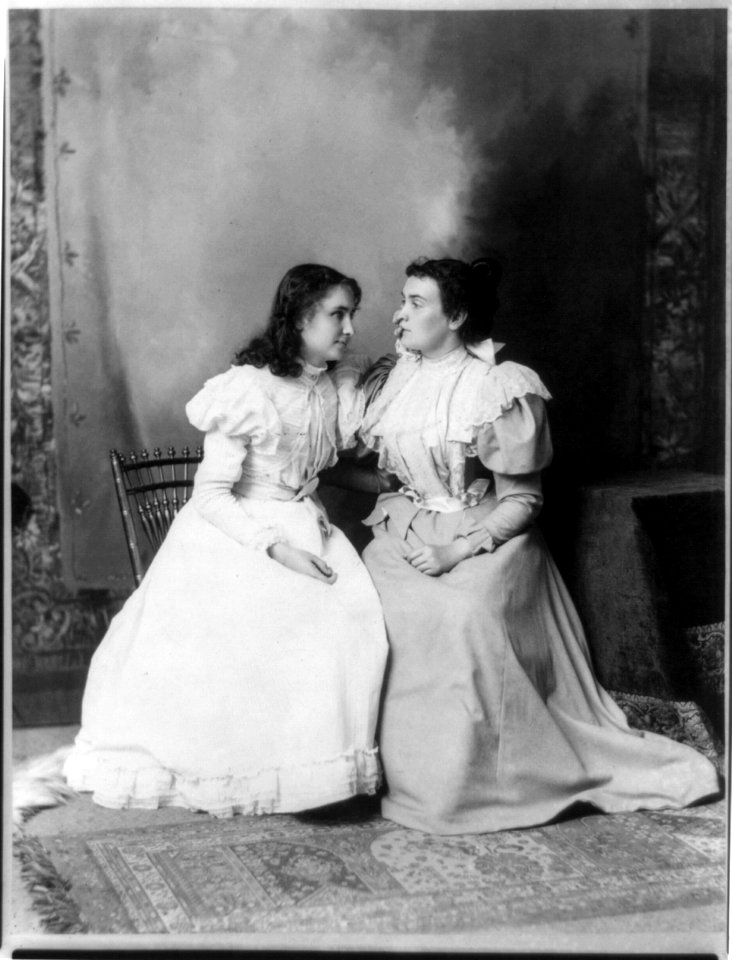 Helen Keller and Anne Sullivan LCCN2004672077