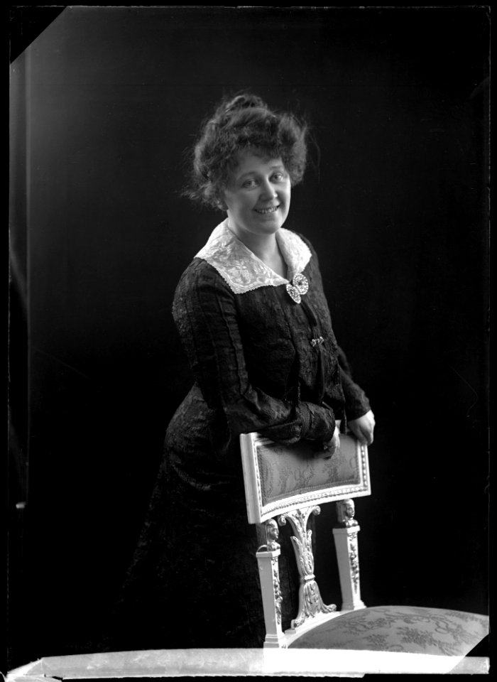 Helfrid Lambert, actor, portrait 1904 - SMV - GL012