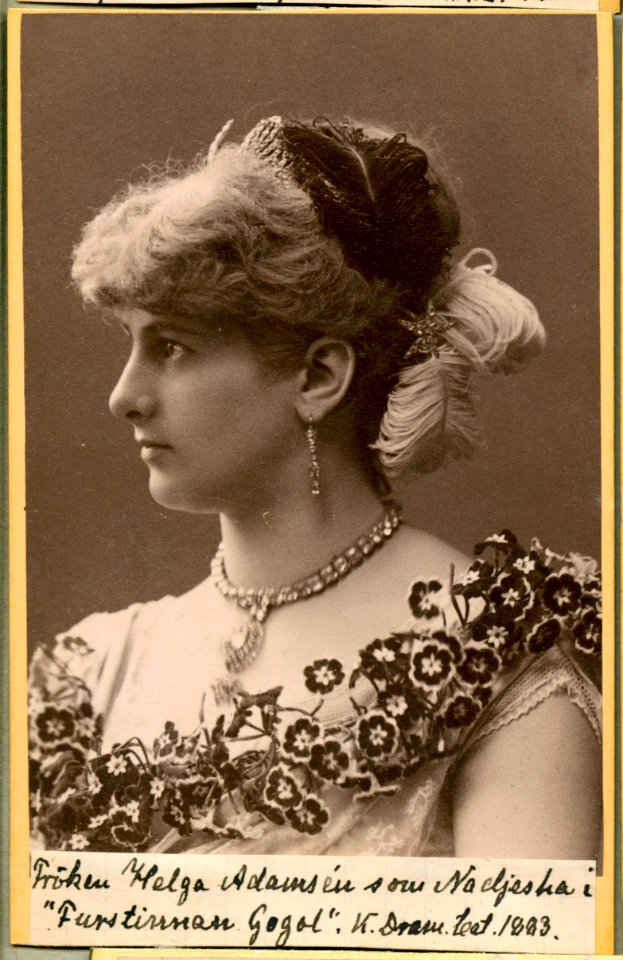 Helga Adamsen, rollporträtt - SMV - H4 106