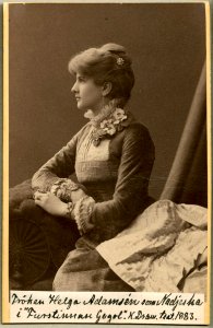 Helga Adamsen, rollporträtt - SMV - H4 109