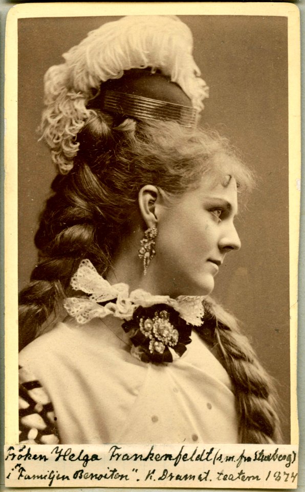 Helga Frankenfeldt, rollporträtt - SMV - H3 043