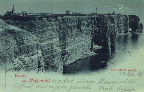 Helgoland Postkarte 002