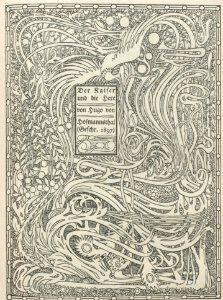 Heinrich Vogeler Hugo von Hofmannsthal Der Kaiser und die Hexe 1900