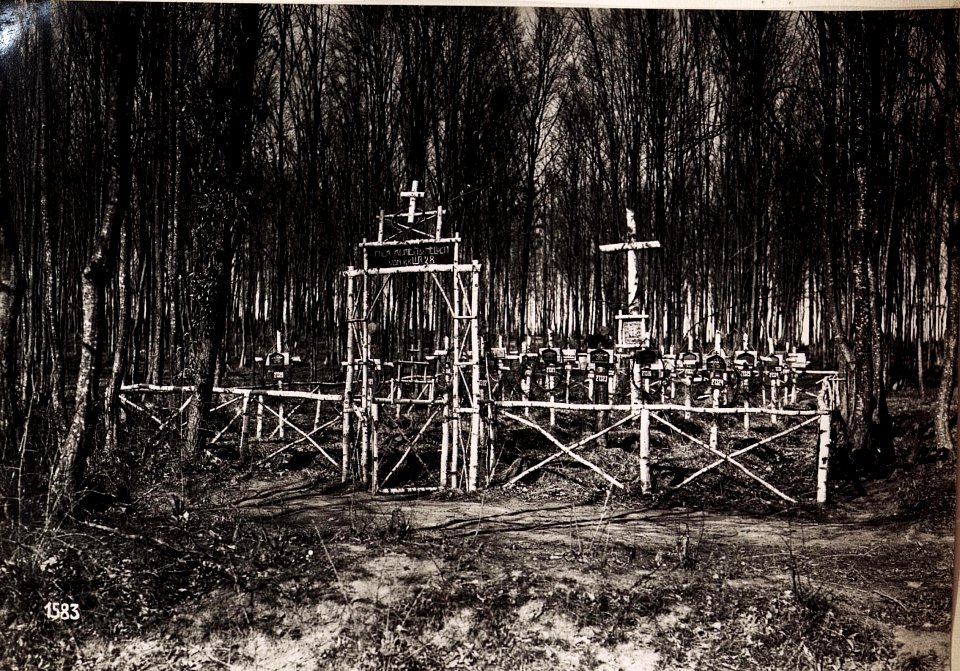 Heldenfriedhof Lir.28.bei Stanislau. (28-III.1918.) (BildID 15714084)