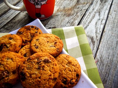 Picnic breakfast chocolate photo