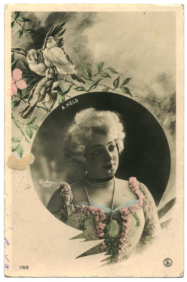 HELD, Anna SIP. 1768. Photo Reutlinger