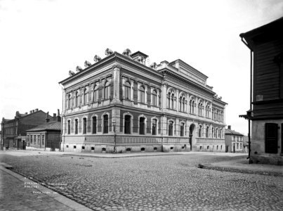 Helsingin kaupunginkirjasto, pääkirjasto, Rikhardinkatu 3, vas - N11257 (hkm.HKMS000005-km003acv)