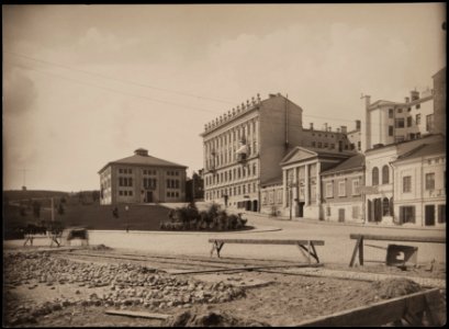 Helsinki 1895, Eteläranta 2, 4, 6. Bernhardinkatu 4. - G16105 (hkm.HKMS000005-km0000m89f)