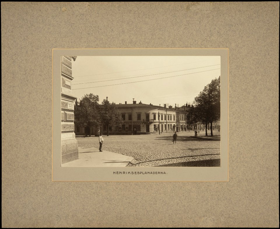 Helsinki 1896, Pohjoisesplanadi 41, 43 - G16258 - hkm.HKMS000005-km0000m9wj