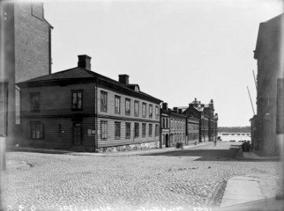 Helsinki 1896, Liisankatu 1, 3, 5, 7. Meritullinkatu 25. - N1097 - hkm.HKMS000005-km0000mbe4