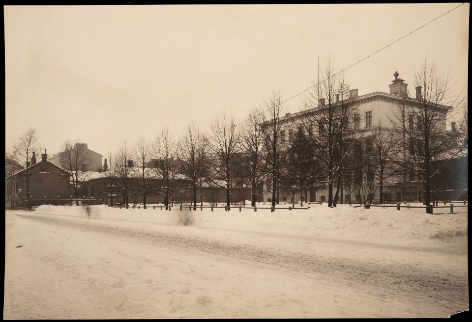 Helsinki 1901, Lönnrotin puistikko 3, 5. Lönnrotinkatu 6, 7. - G16113 - hkm.HKMS000005-km0000m8ec