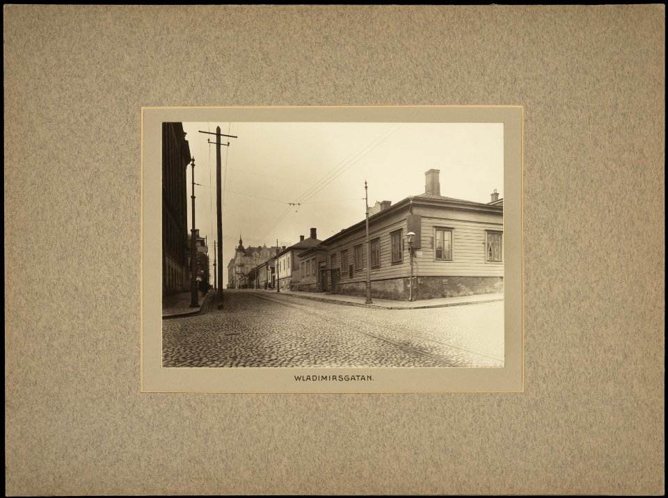 Helsinki 1903, Kalevankatu 5, 6, 7, 9, 11, 13, 15. Yrjönkatu 24, 26. - G16180 - hkm.HKMS000005-km0000m8wa