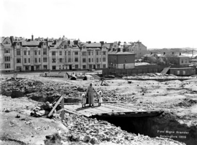 Helsinki 1909, Laivurinkatu 1, 7, 9, 11 Huvilakuja 6 - N446 (hkm.HKMS000005-000000w8)