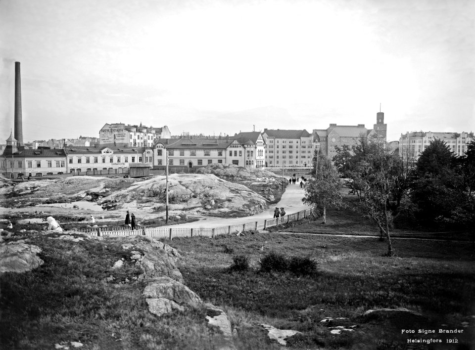 Helsinki 1912, Porthaninrinne 1 Säästöpankinranta 4, 6, 8 - N780 (hkm.HKMS000005-0000010c)