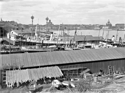 Helsinki 1912, Olympiaranta 3 Olympialaituri - N690 (hkm.HKMS000005-0000010r)