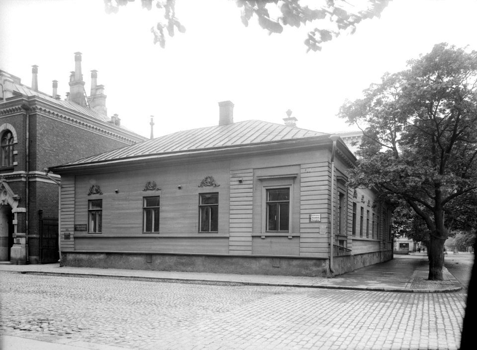 Helsinki 1913, Annankatu 14. Bulevardi 16. - N892 (hkm.HKMS000005-km0000pdgy)