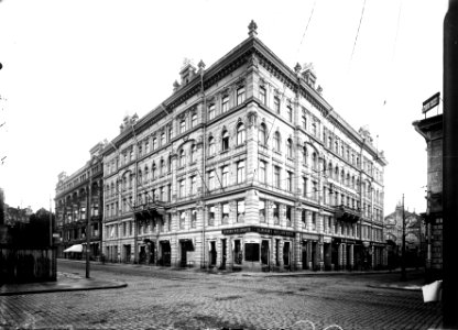 Helsinki 1922, Aleksanterinkatu 19. Keskuskatu 4 - N25023 (hkm.HKMS000005-km002yce)