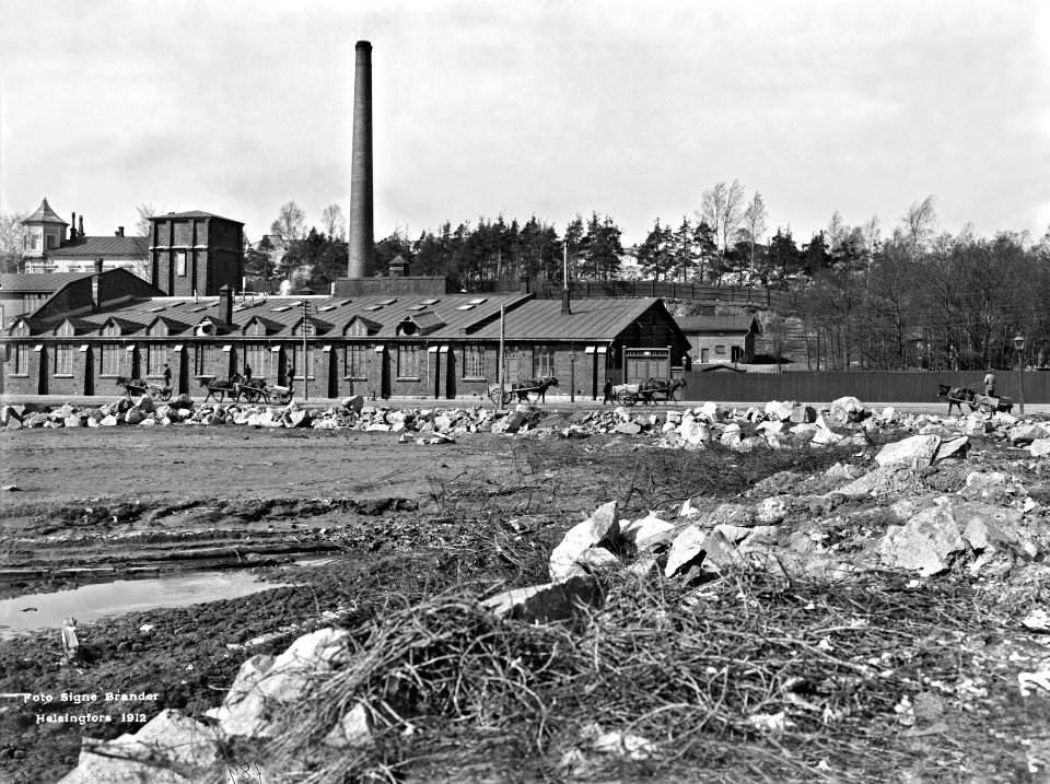 Helsinki, Sörnäisten rantatie 25 - 27 1912 - N789 (hkm.HKMS000005-000000sj)