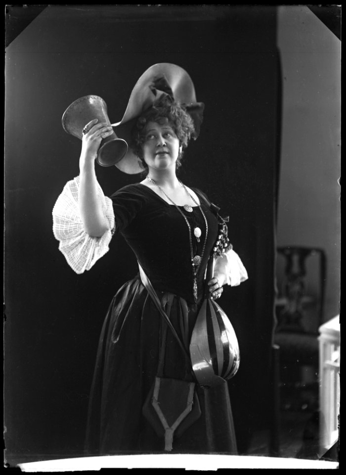 Helfrid Lambert in Stockholmsluft at Södra teatern 1905 - SMV - GL004