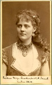 Helga Frankenfeldt, porträtt - SMV - H3 042