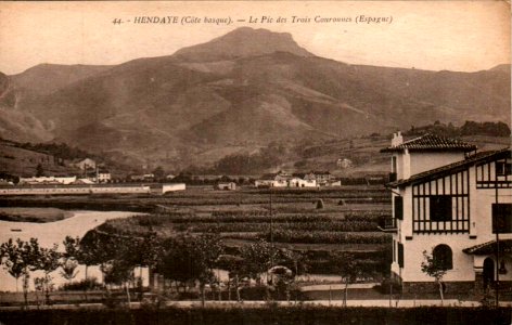 Hendaye - Pic des trois couronnes