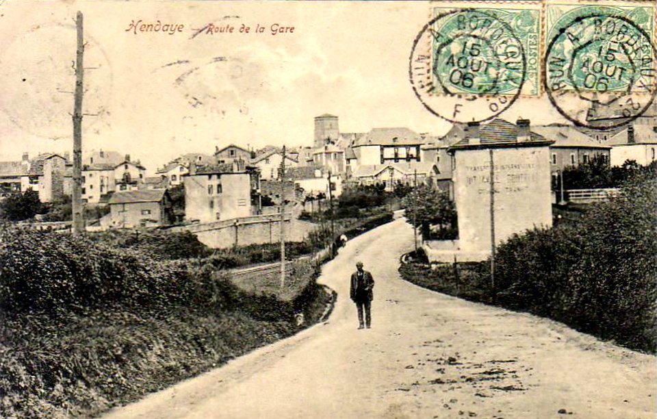 Hendaye - route de la Gare