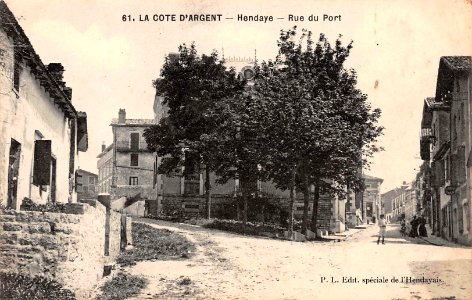 Hendaye - rue du port 2