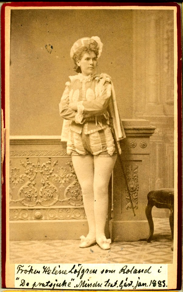 Helene Löfgren, rollporträtt - SMV - H6 030