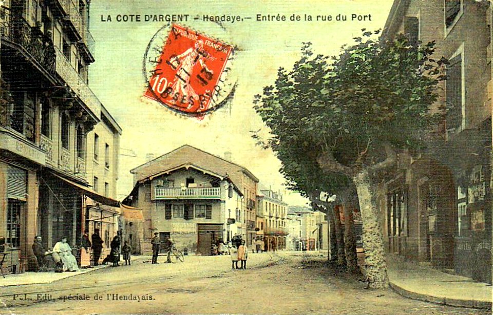 Hendaye - rue du Port 4